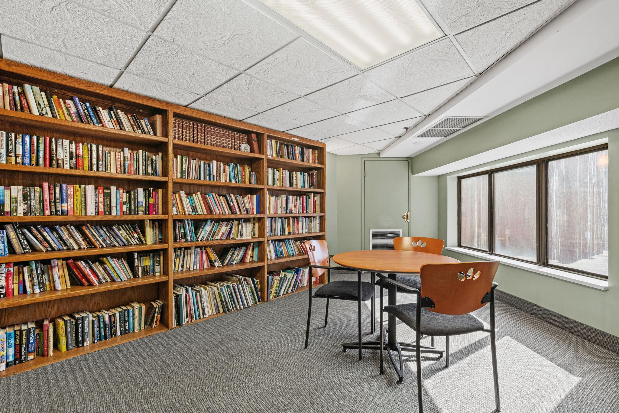2nd Floor - Library off Laundry Room