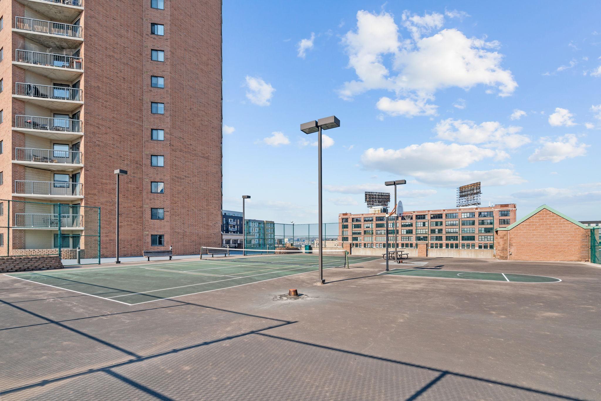 4th Floor - Sports Courts on Rooftop Terrace