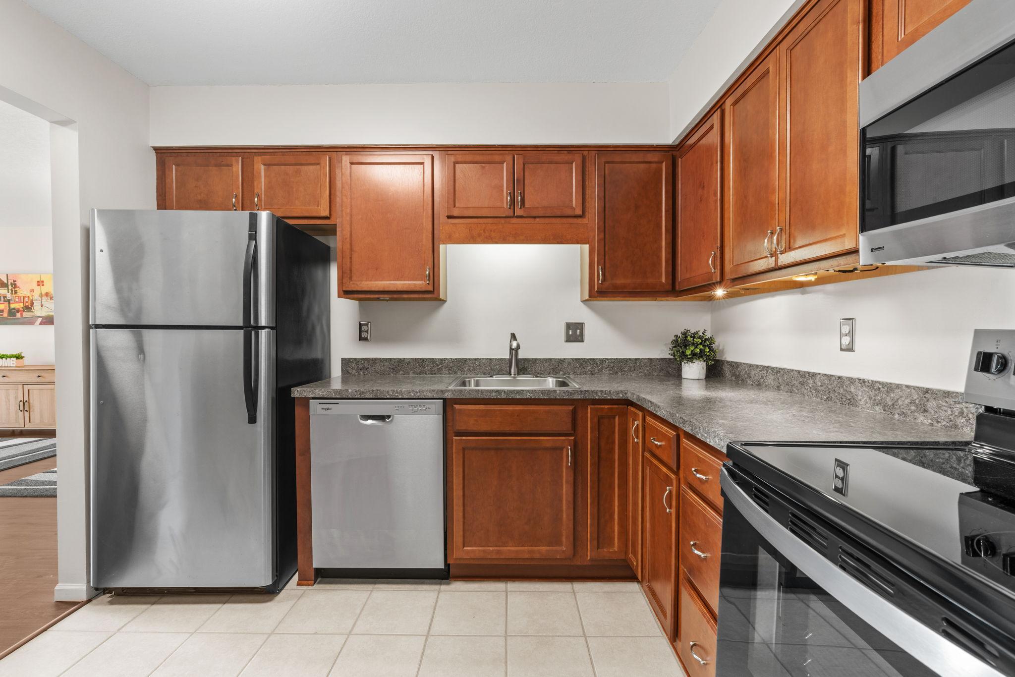 Kitchen - New Appliances Stainless Steel and LED light with Remote with light temperature control and brightness control as well as the nightlight/glow feature.