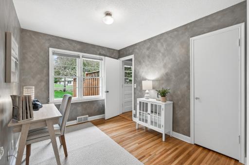 Flexible bedroom space perfect for guests, work-from-home, or everyday living