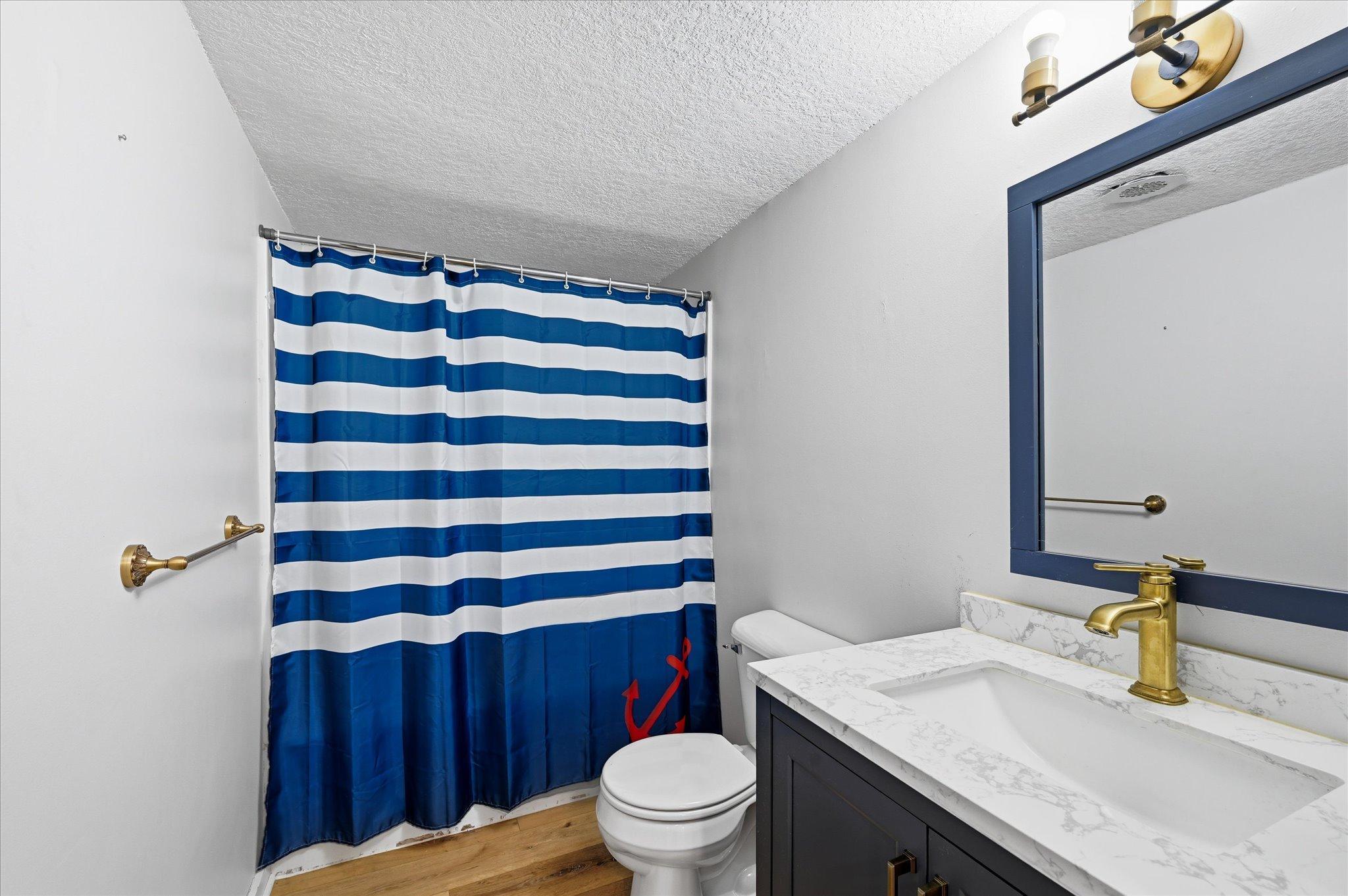 Lower level full bathroom
