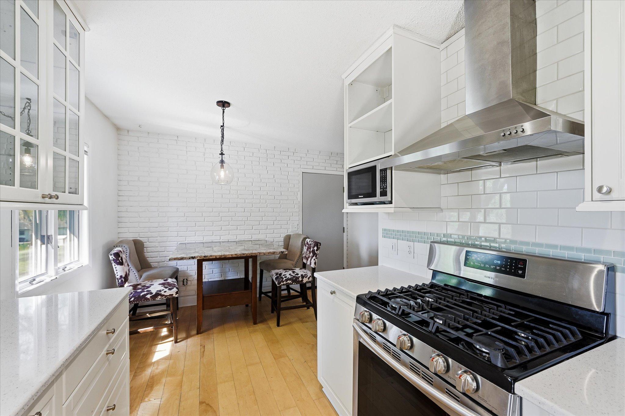 Stainless steel appliances