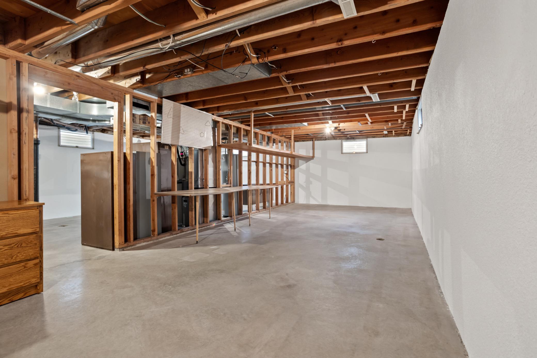 Unfinished Basement