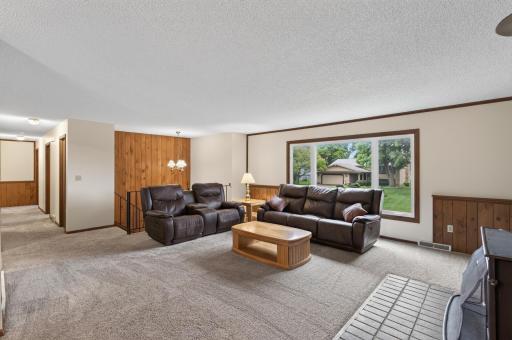 Spacious living space with lots of natural light