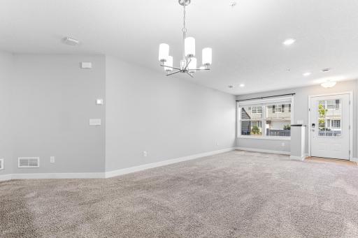 Virtually staged for furnishing suggestions.