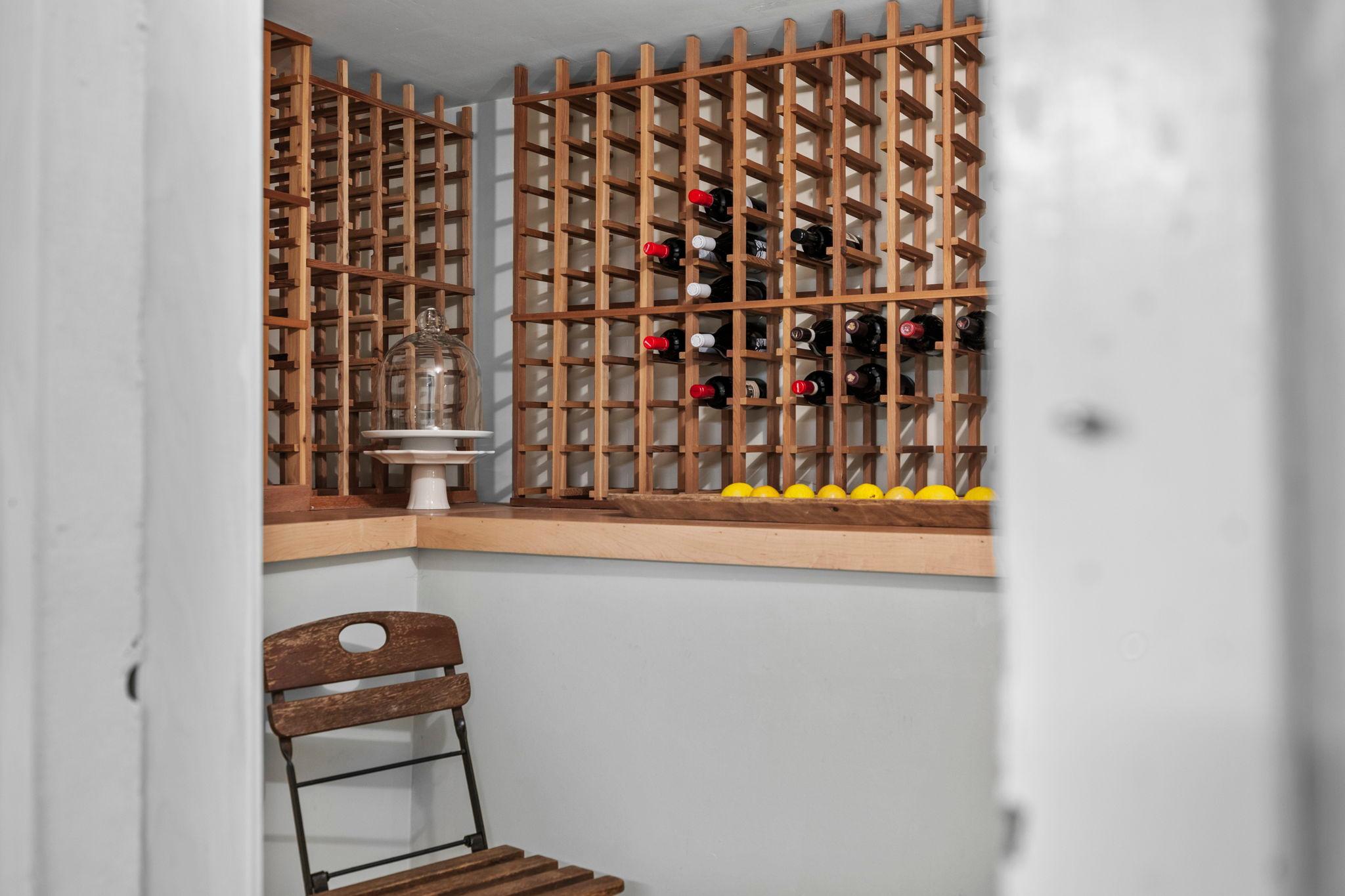 Secret wine room