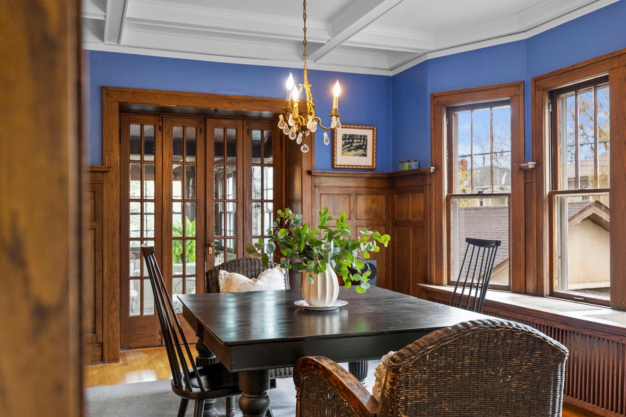 Dining room from kitchen