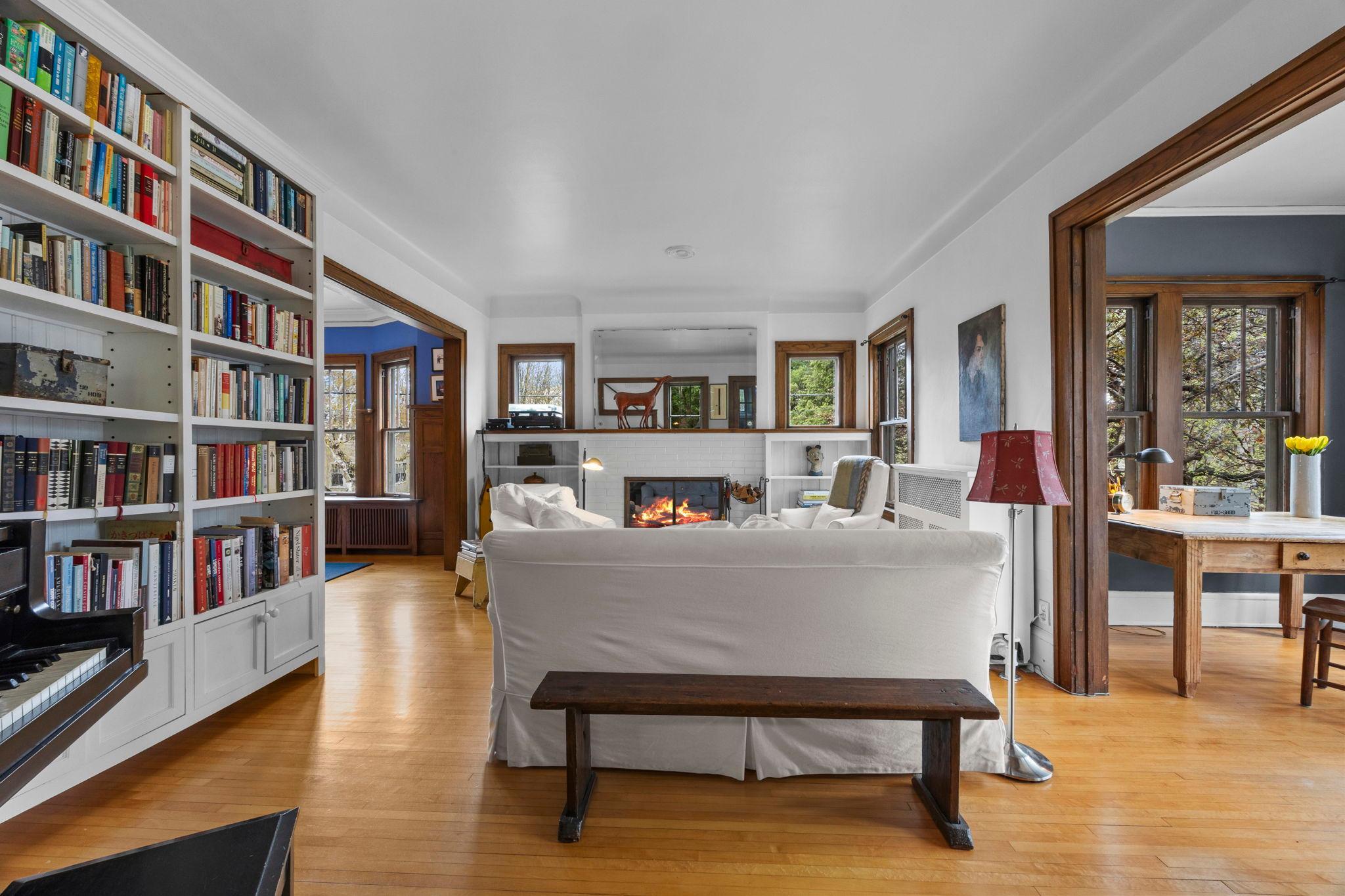 Living room from entry