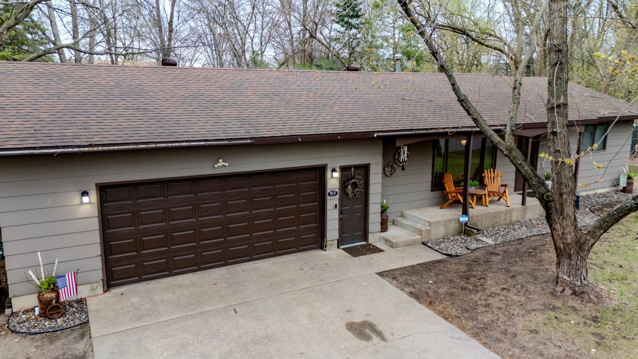 Front of home shows welcoming curb appeal