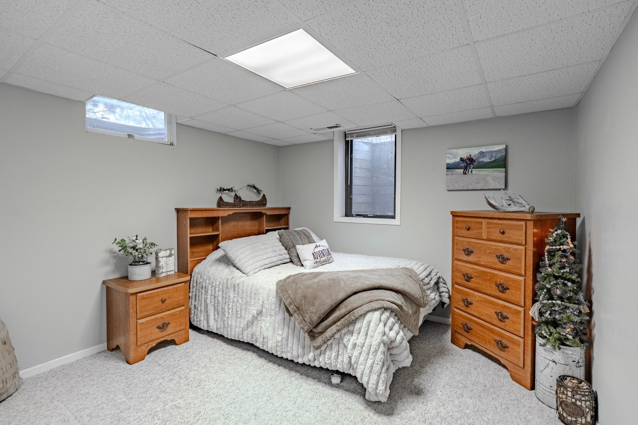 Bedroom 3 in basement