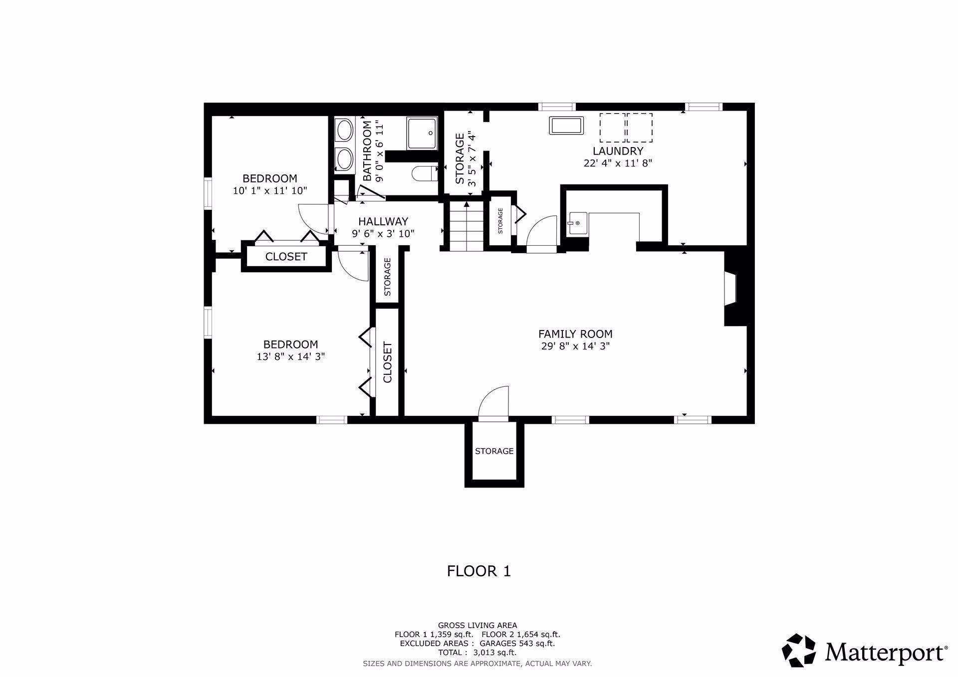 Lower Level Floor Plan.