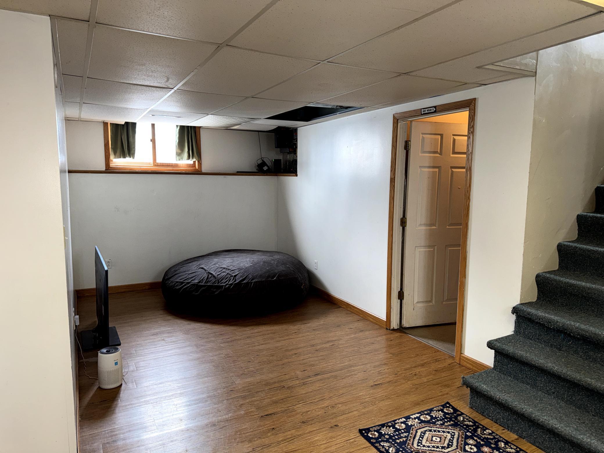 Lower level family room