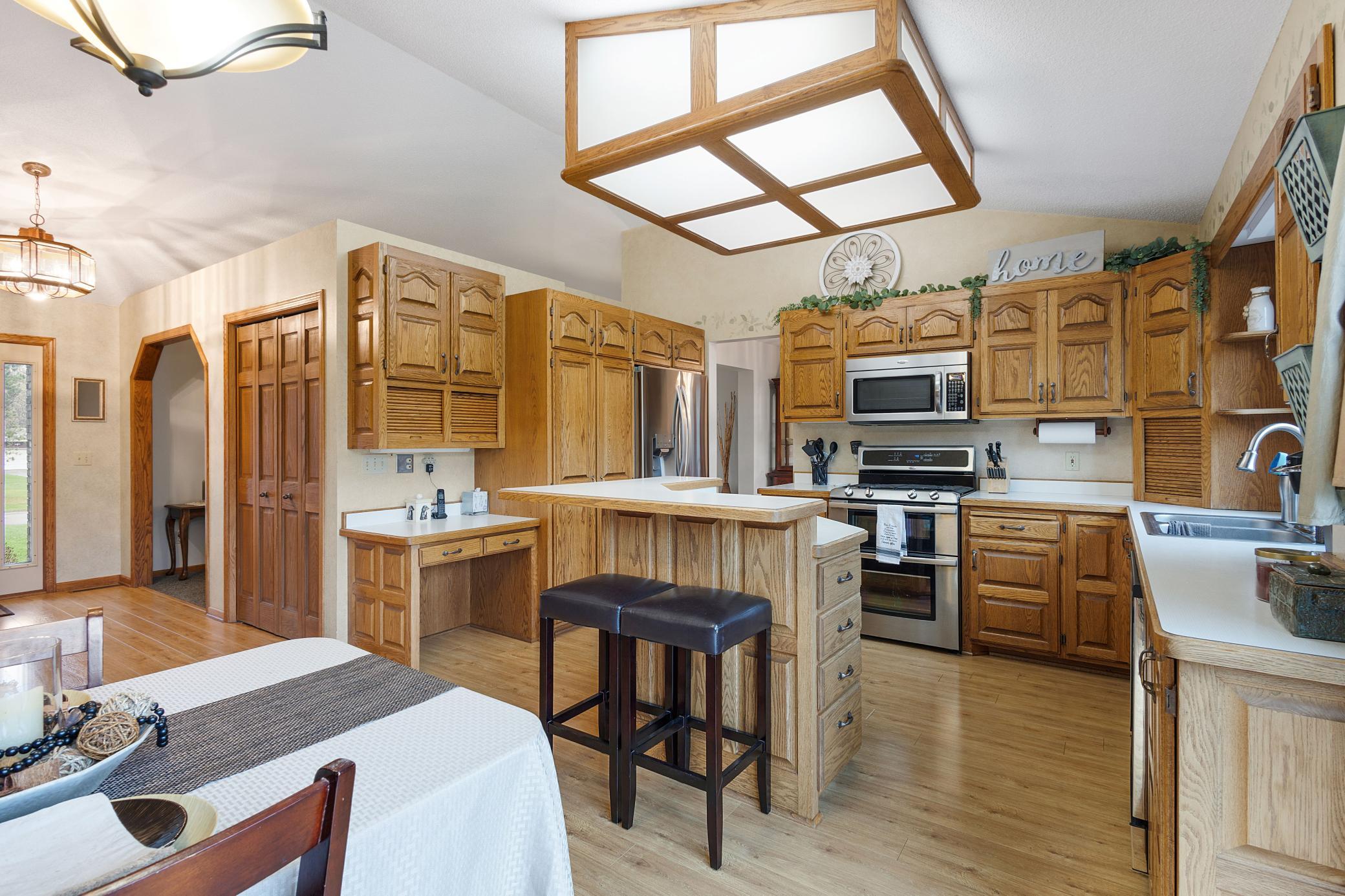 Lots of cabinet space