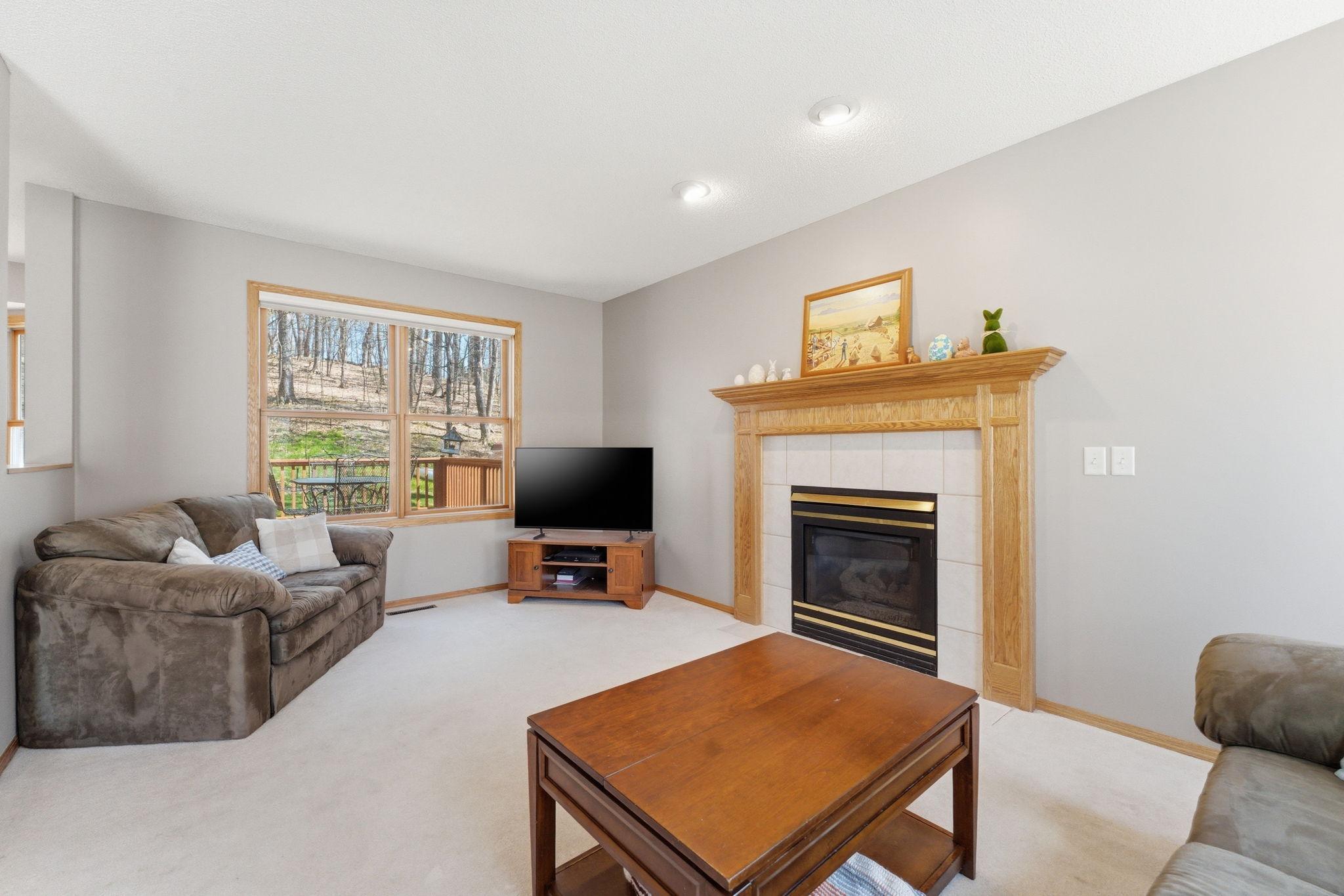 Spacious main level living room