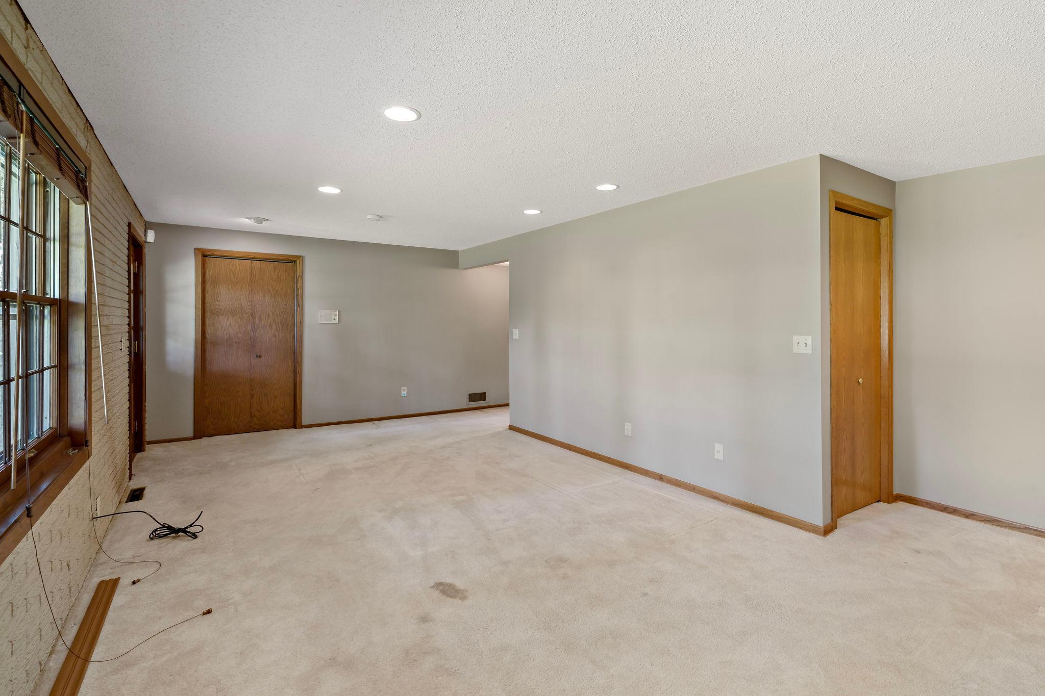 Lower level family room