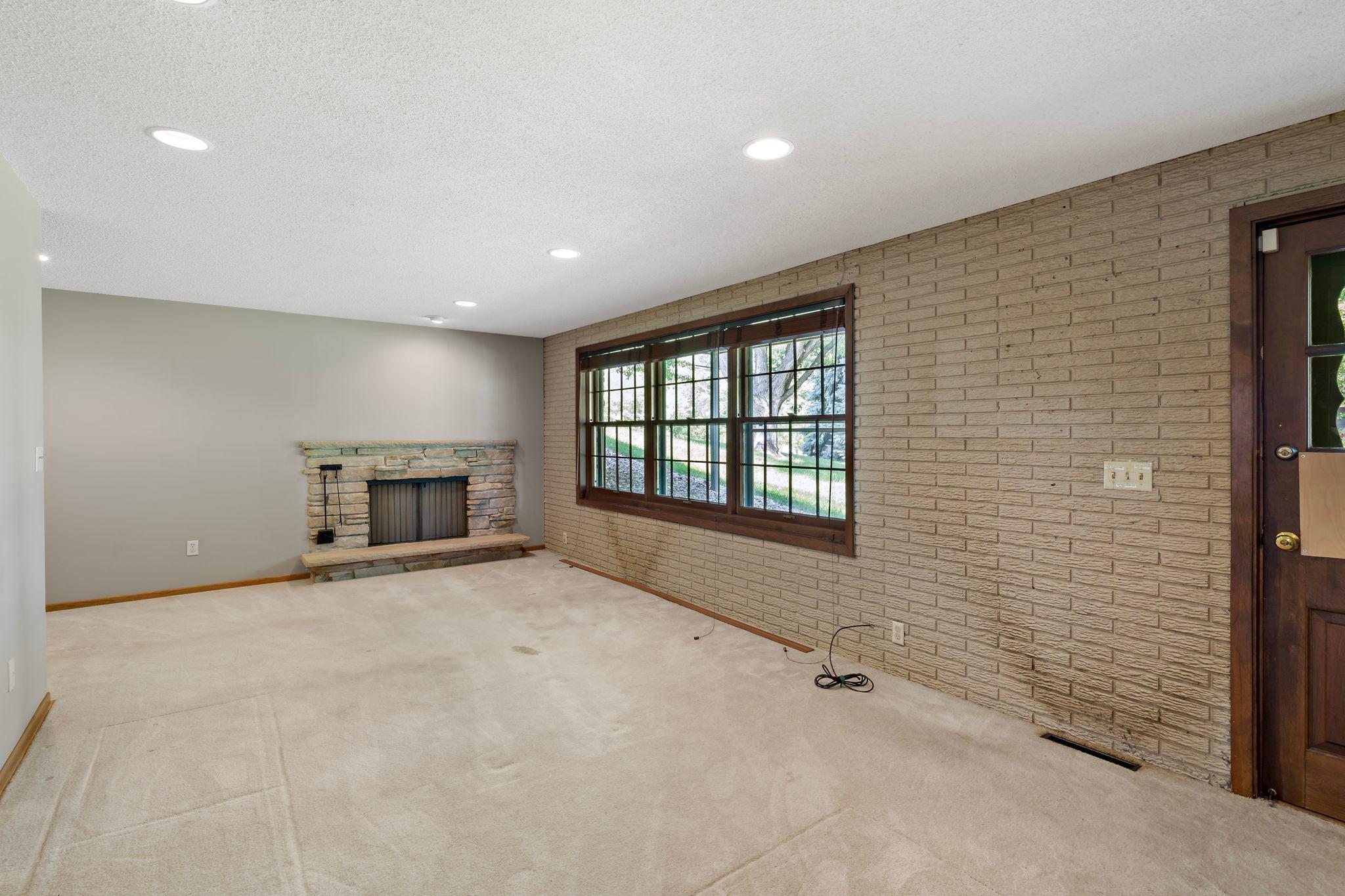 Lower level family room