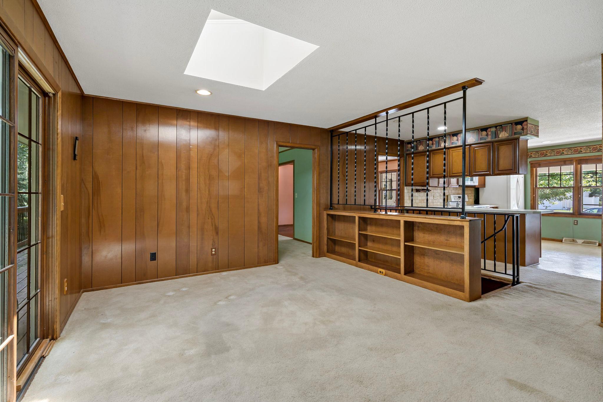 Upper level family room