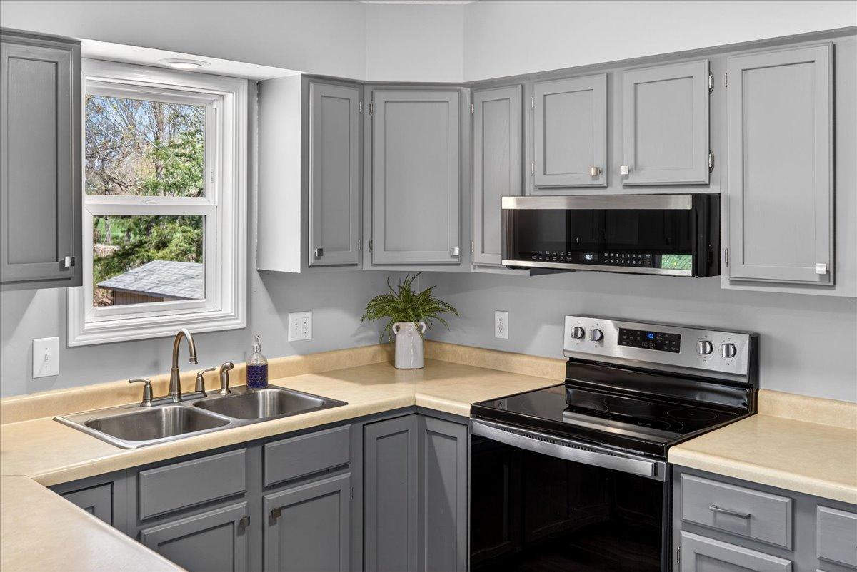 Freshly Updated Cabinets and Finishes