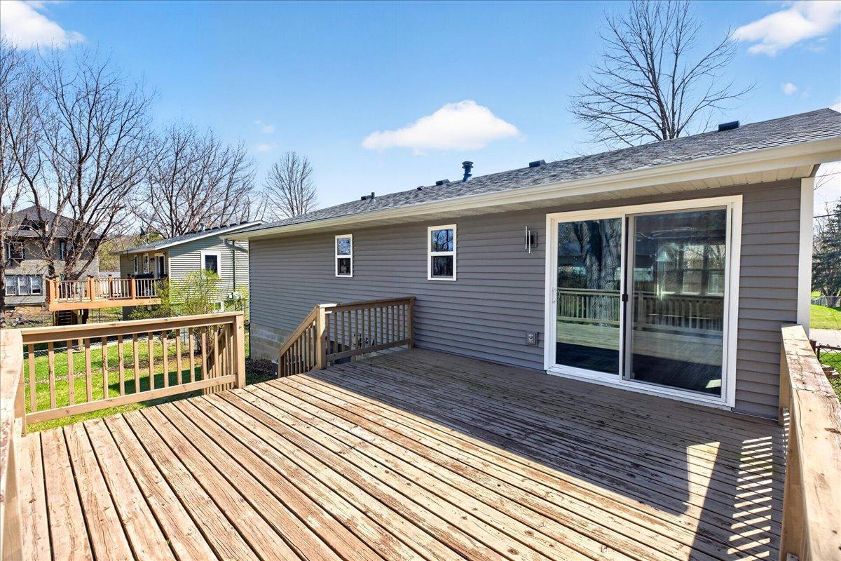 Deck Space to Enjoy Minnesota Seasons New Furnace, AC, and Water Heater Installed