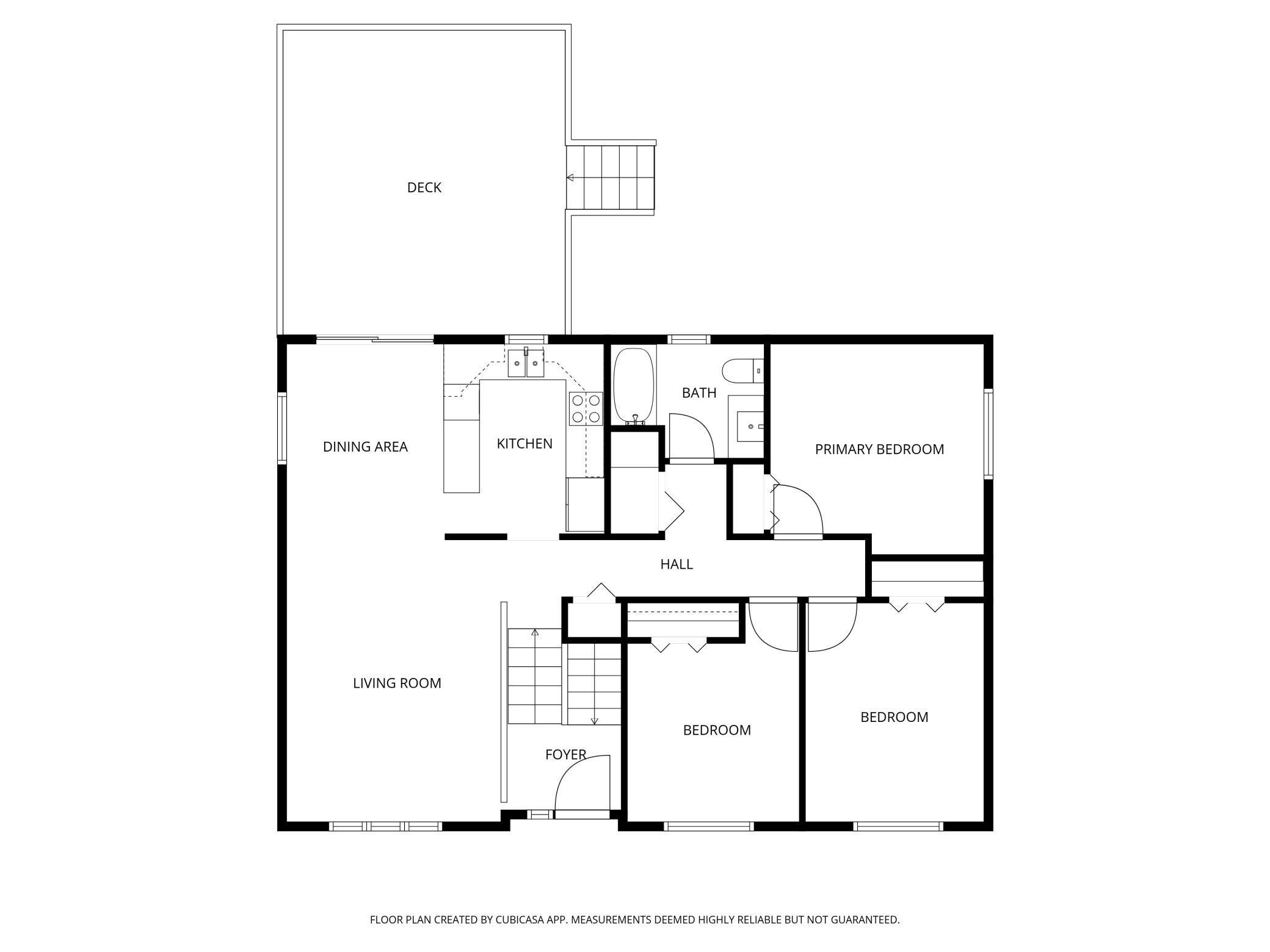 Upper Level Floor Plan - 816 Park Street W