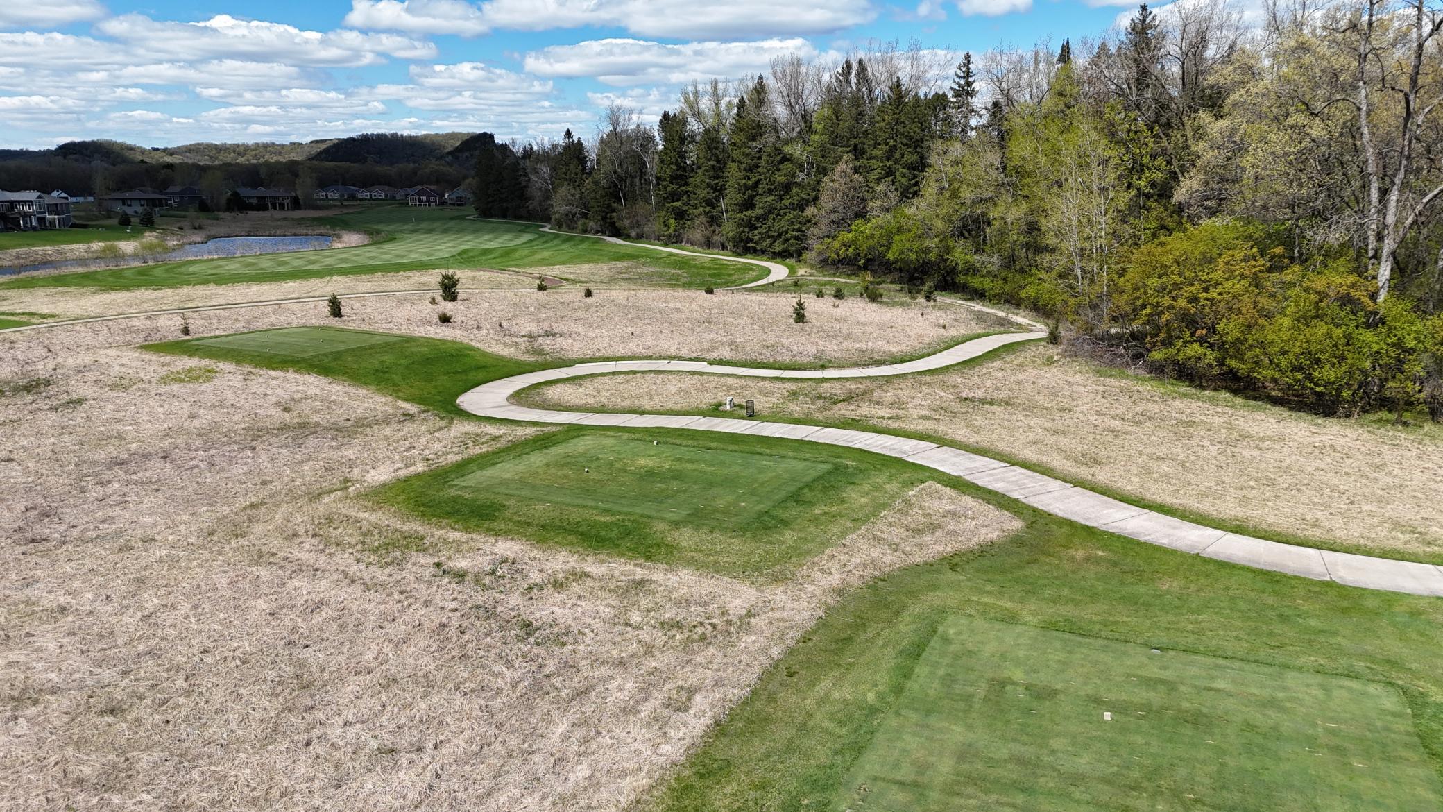 18TH TEE BOX BEHIND LOT