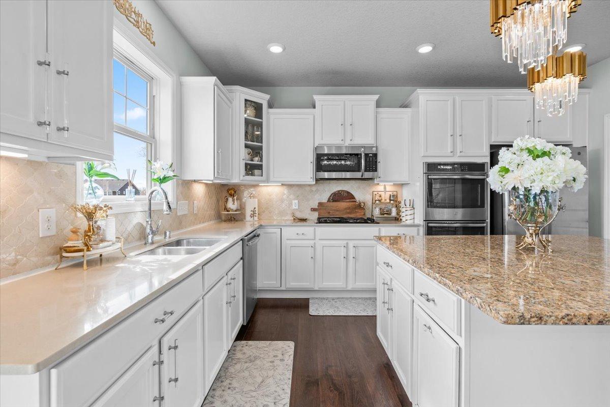 by the dinning table