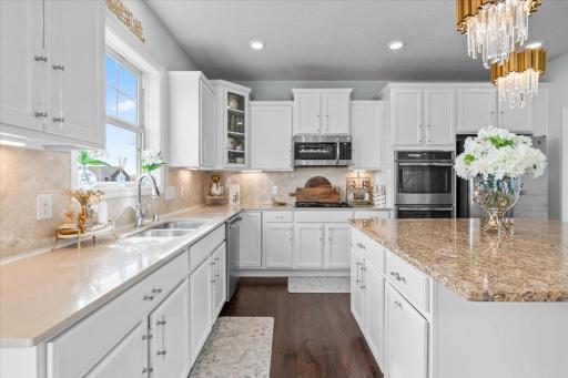 by the dinning table