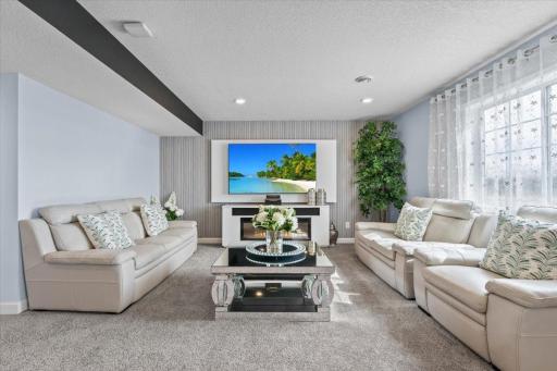 rec room, Finished basement