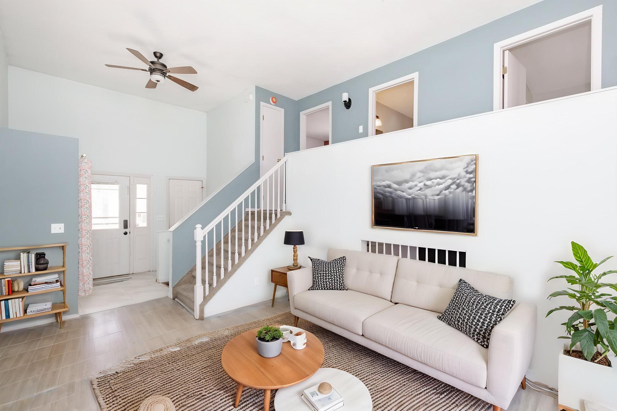 Living Room - Virtually Staged