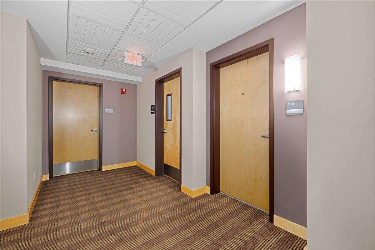 Unit 110 from Common Hallway