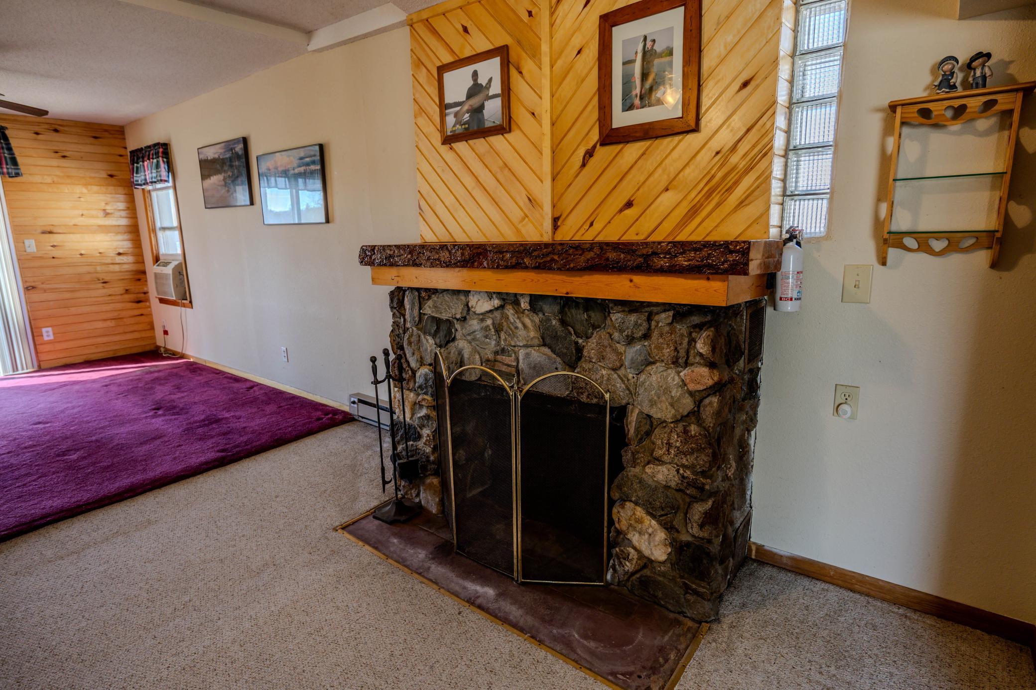 Split Rock Fireplace
