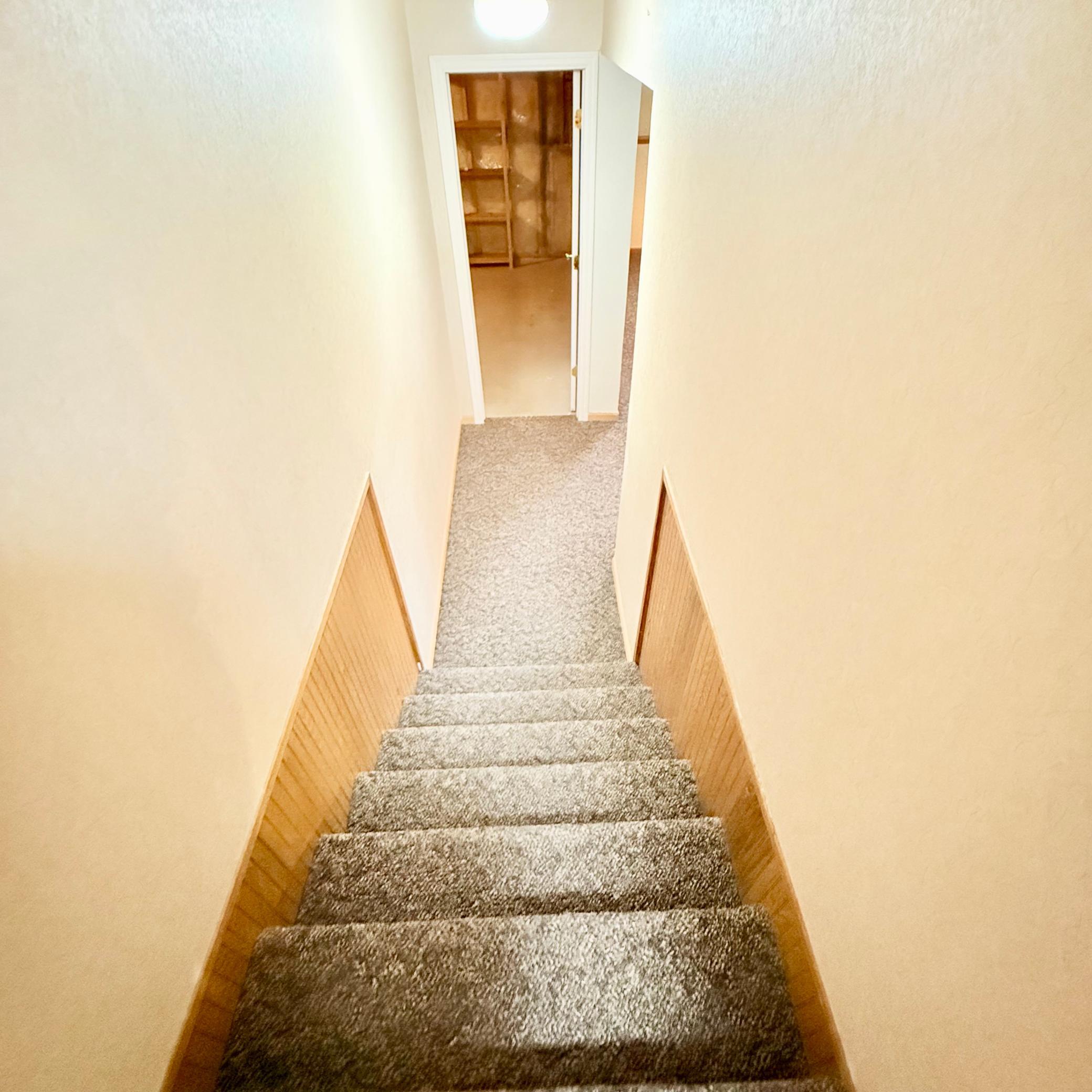 Stairs to 4th level