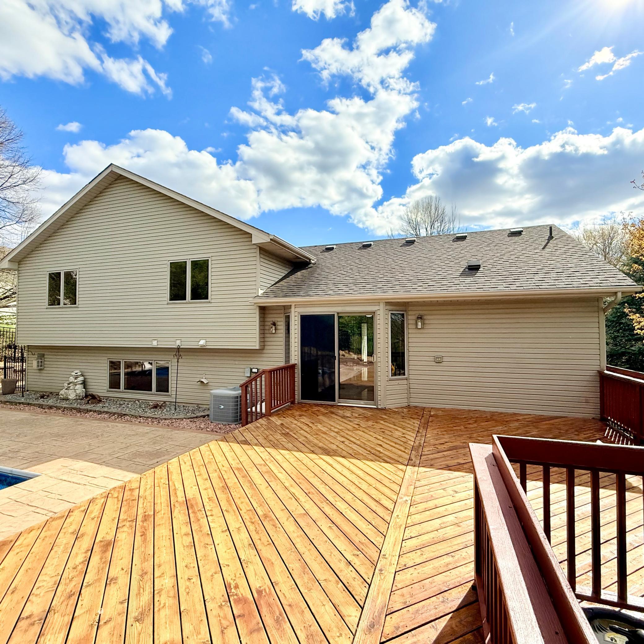 Great Deck for Entertaining