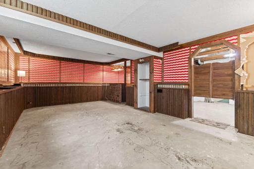 Spacious basement ready for transformation.