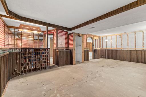 Expansive basement with endless potential.