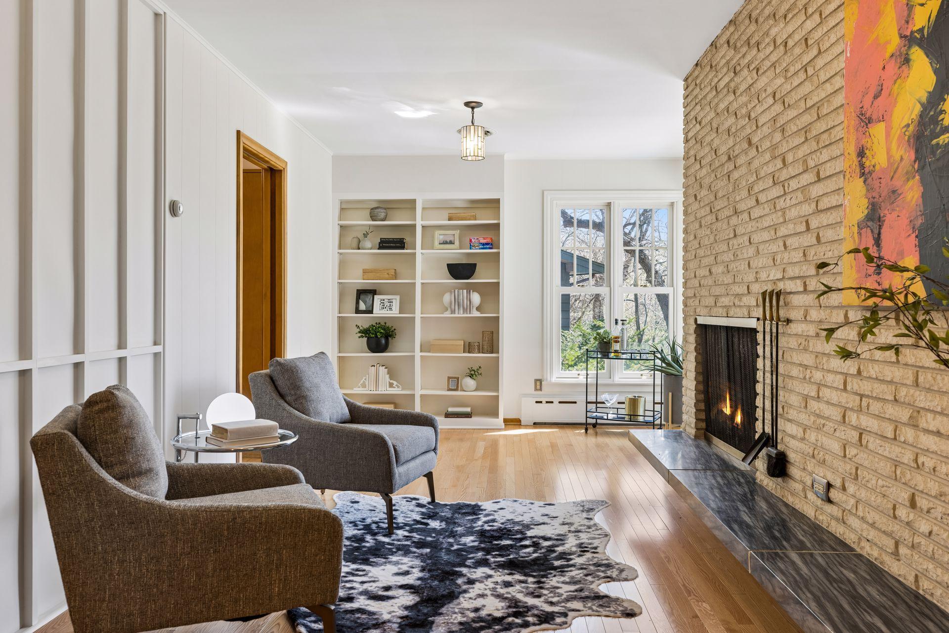 There are plenty of delightful nooks and retreats throughout the home - everyone can find their perfect spot to relax in their own way.