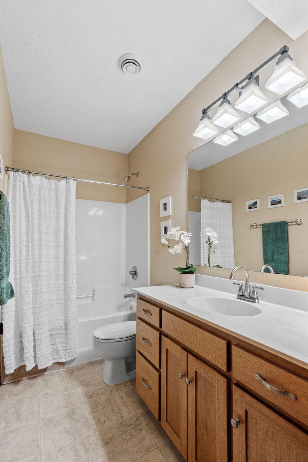 Lower Level full bathroom