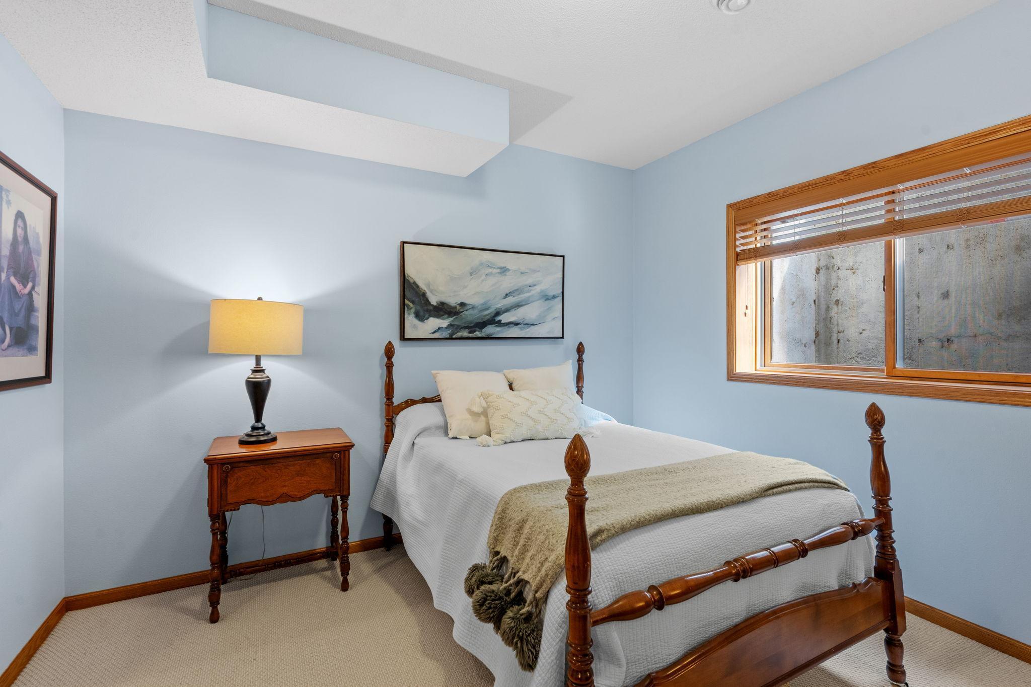 Lower level fifth bedroom