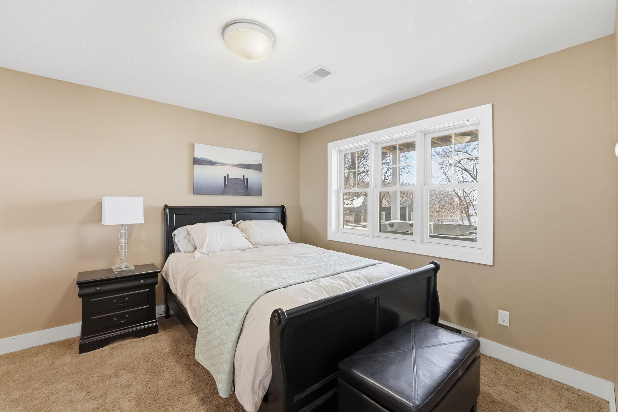 Lower level bedroom