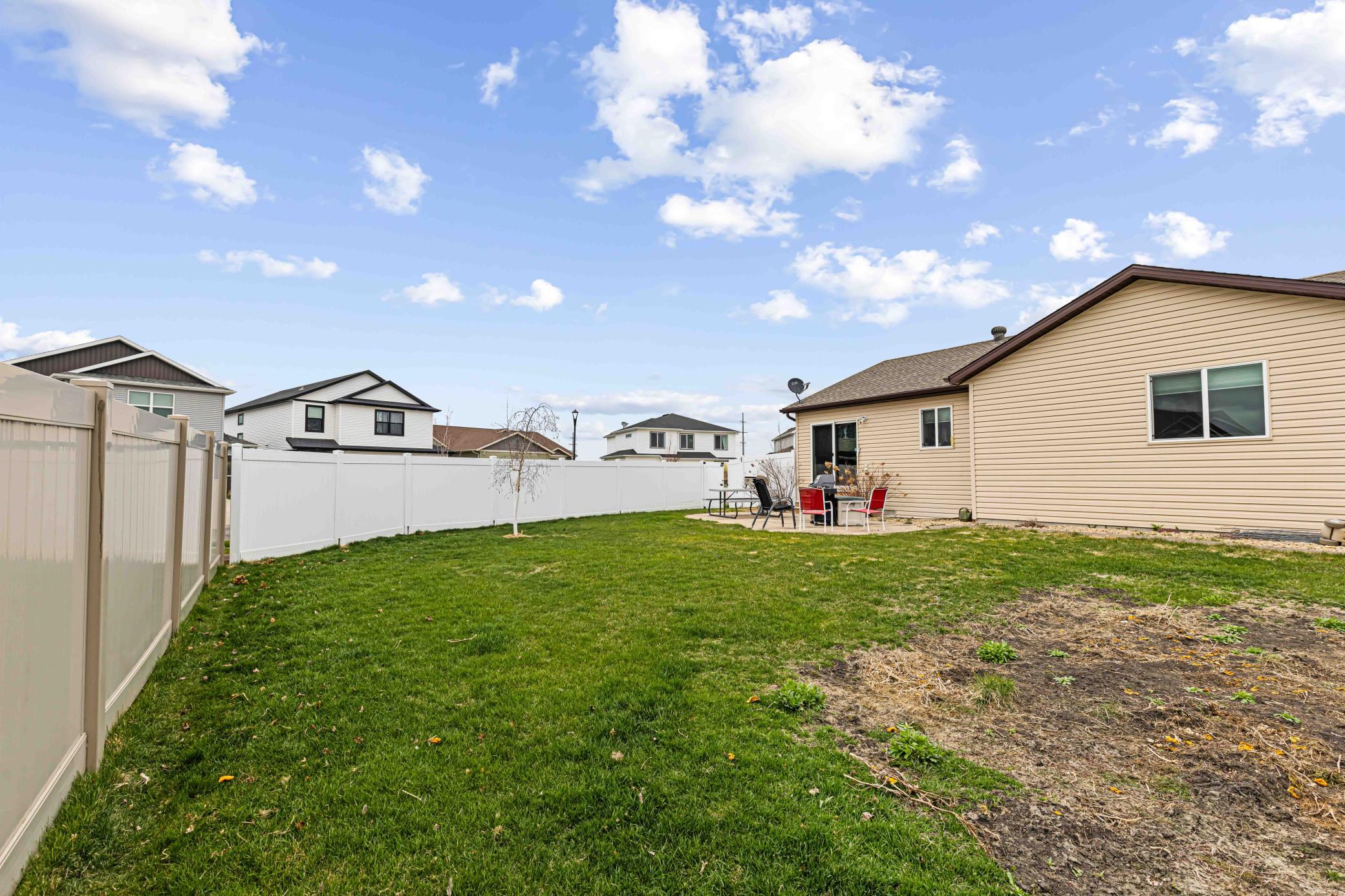 Fenced Yard