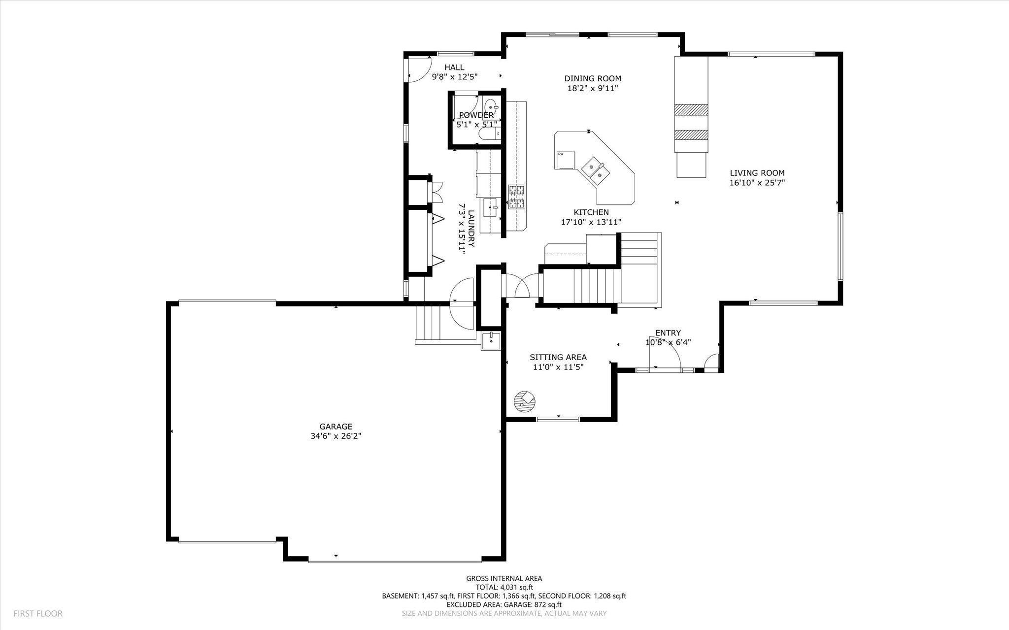 Floorplan Main Level