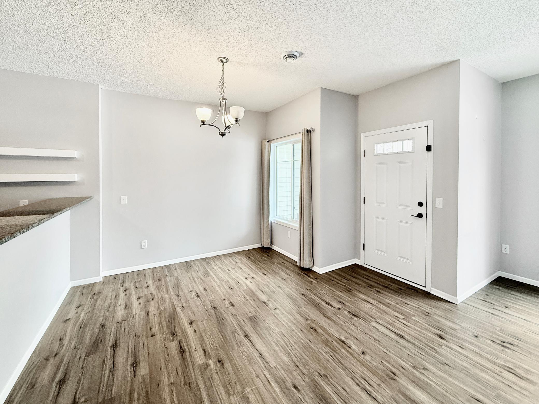 Dining Room and Door to Back Yard Patio