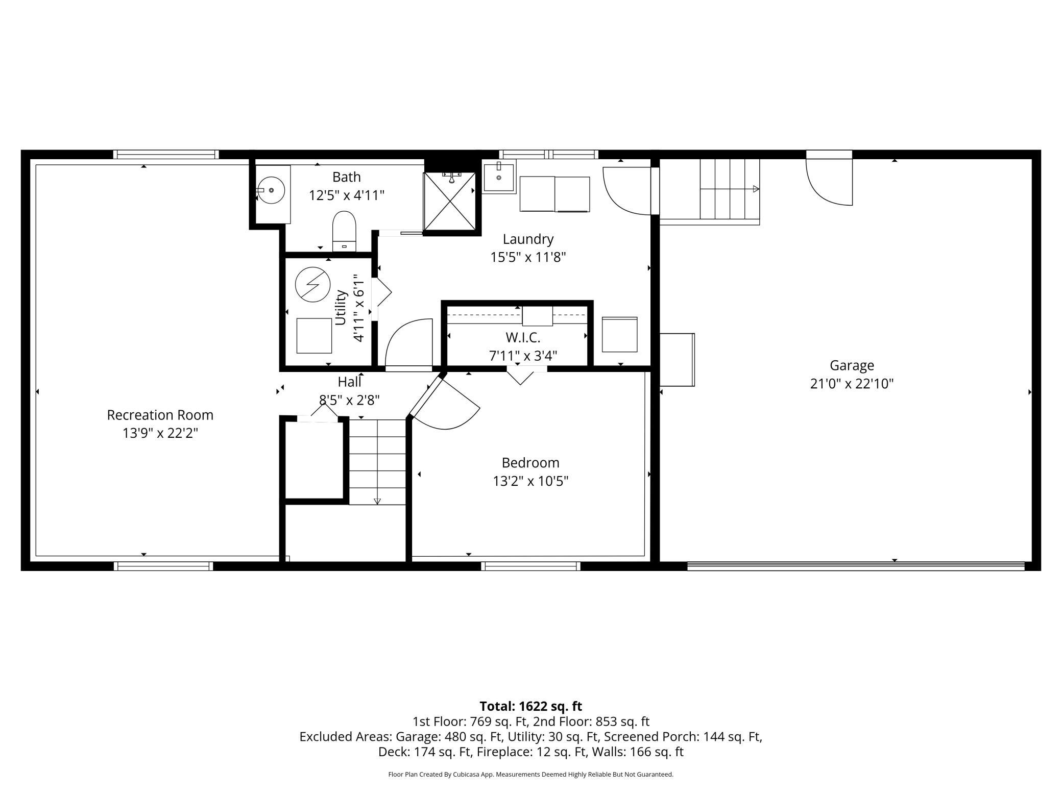 Lower Level Floor Plan
