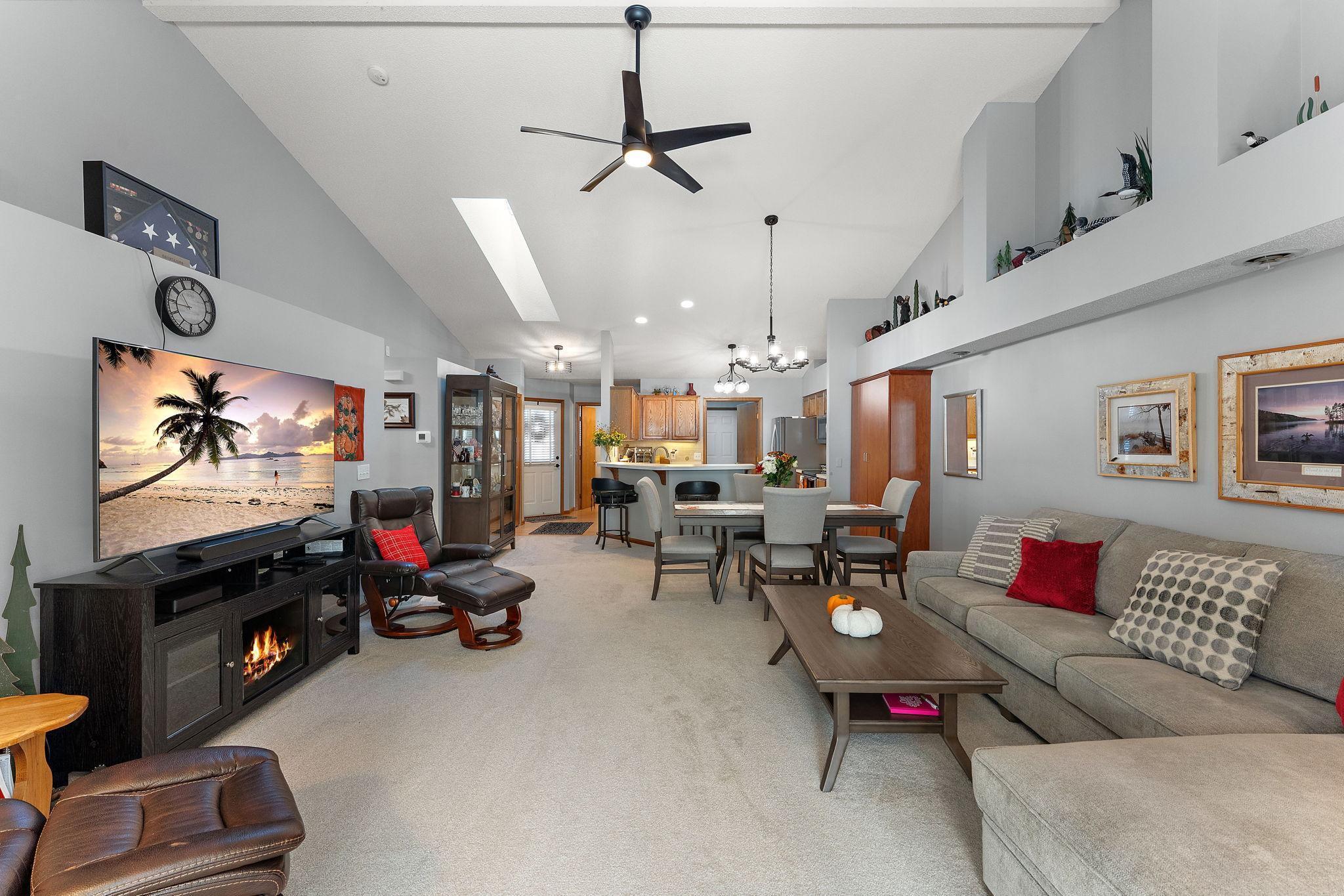 Vaulted ceilings with