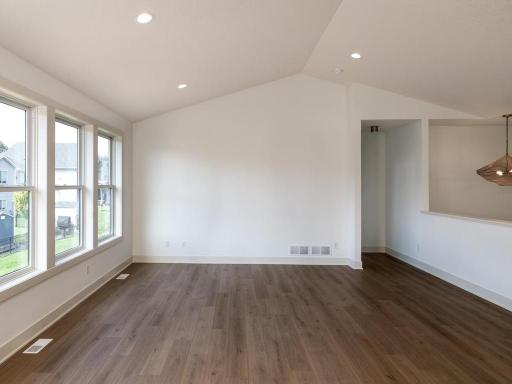 LVP through out Living Room and main level