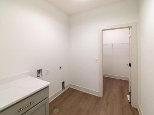 Main Level Laundry just off the mudroom