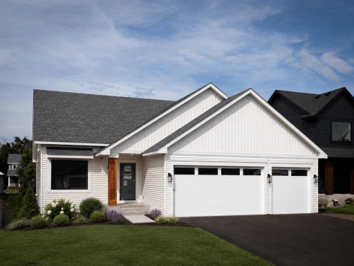 Model is currently not landscaped. Photo is AI enhanced to show landscaping.
