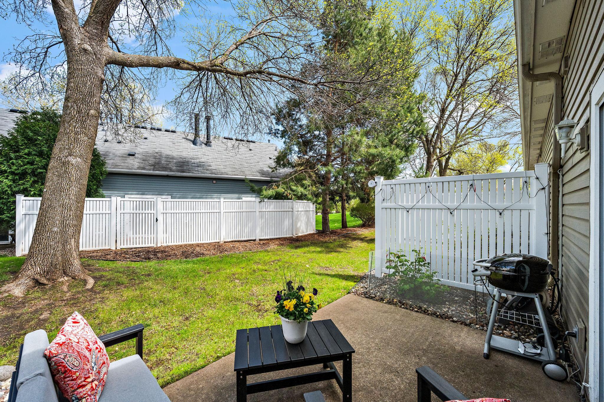 The Patio and Green Space are perfect for soaking up the sunshine.