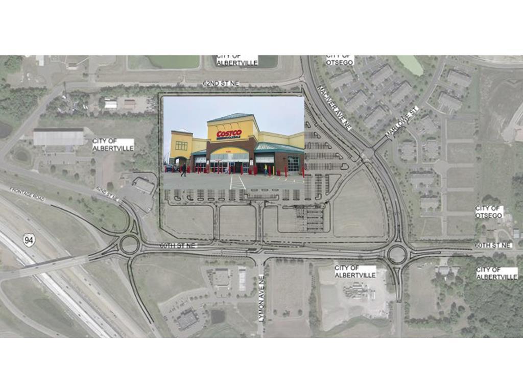 Only a few short minutes down the road there will be a brand new Costo!