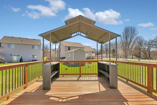 Gazebo Stays. Perfect for our beautiful summers!